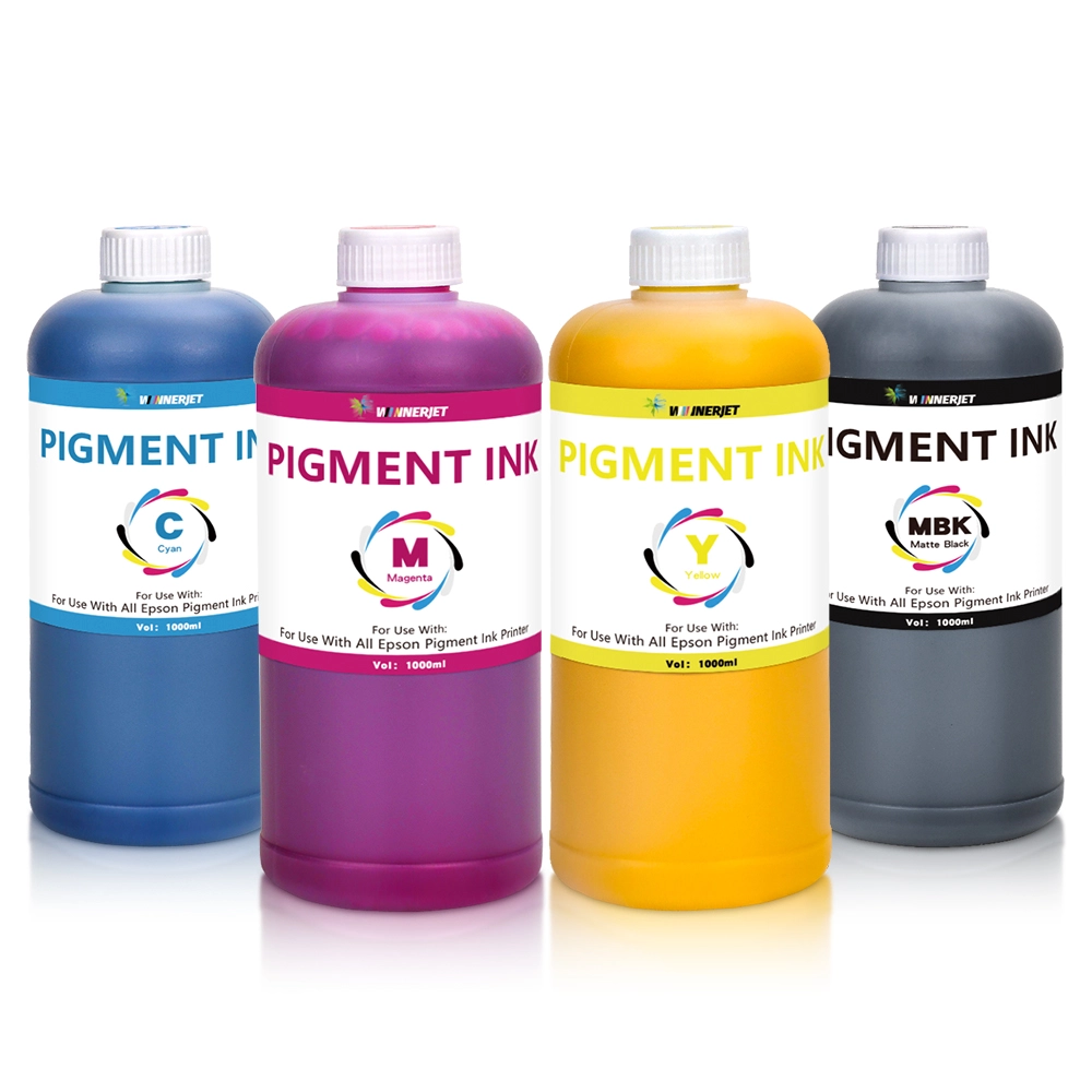 one set pigment ink 1000ml/bottle