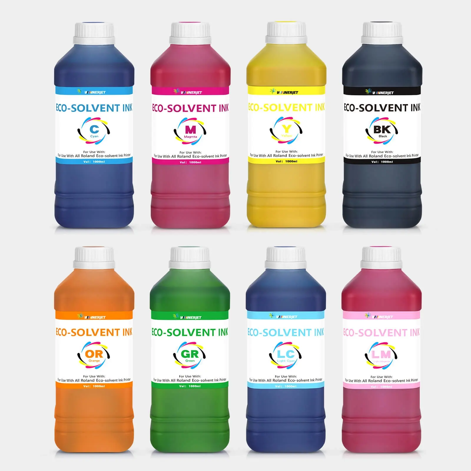 Eco-solvent ink 1000ml for roland