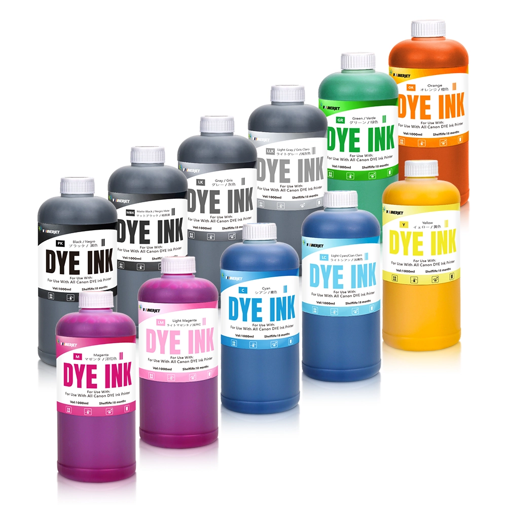 Dye Ink For Canon IPF 8400 8410 9400 9410 8300S 8400S Printer