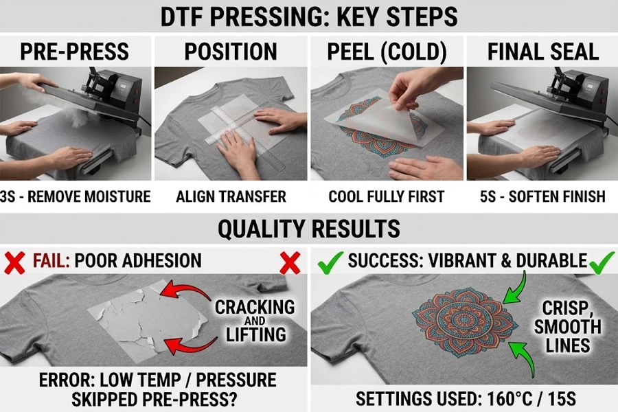 Correct Transfer Steps