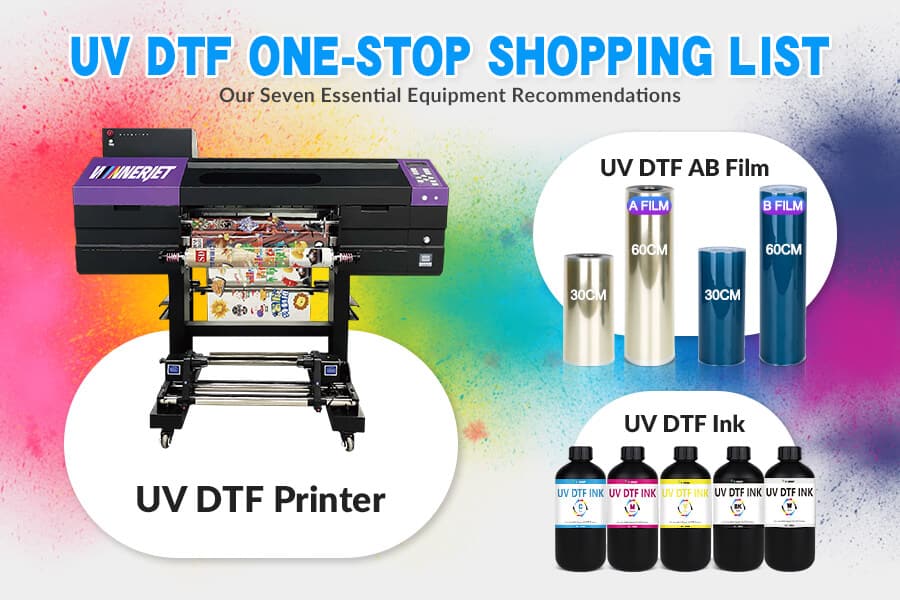Essential Materials for UV DTF Transfers