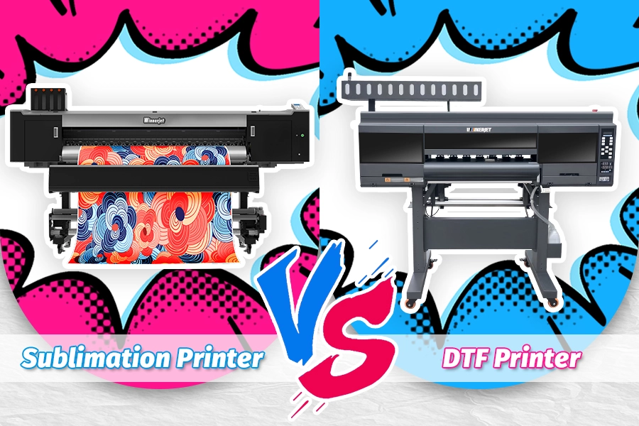 Sublimation Printer VS DTF Transfer Printer