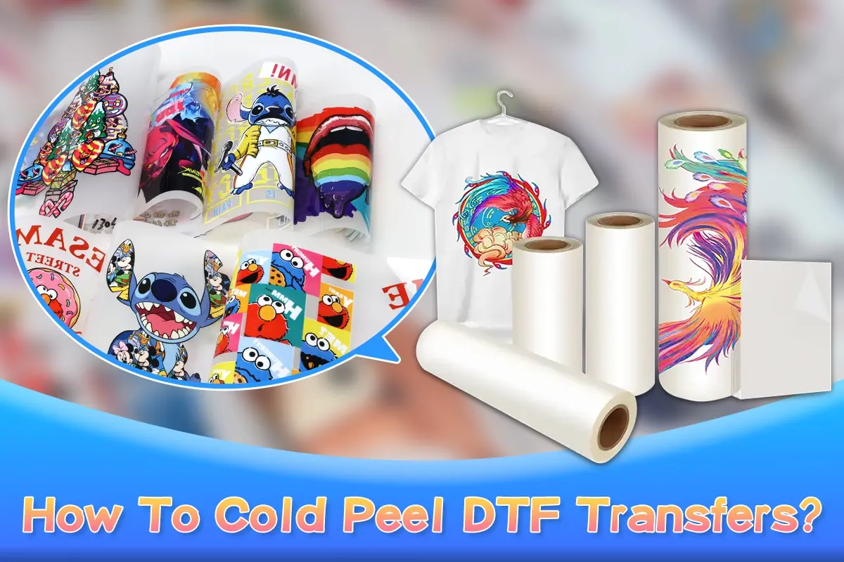 How To Cold Peel DTF Transfer