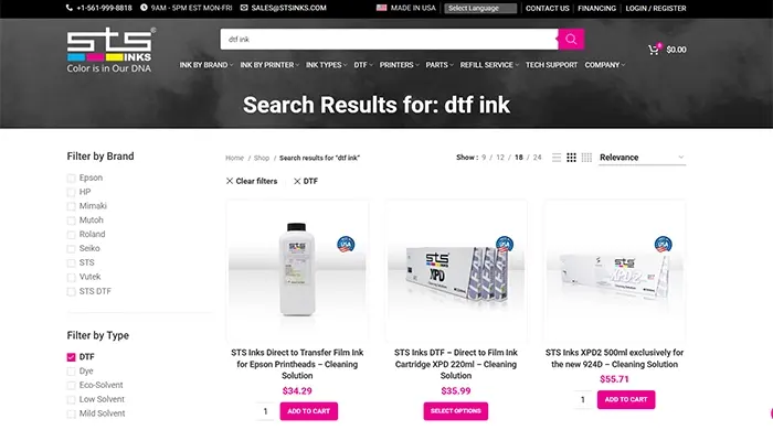 STS Ink