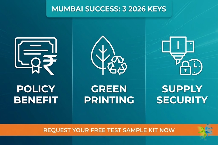 CTA banner highlighting MSME subsidies, Tex-Eco Initiative, and free test sample kit