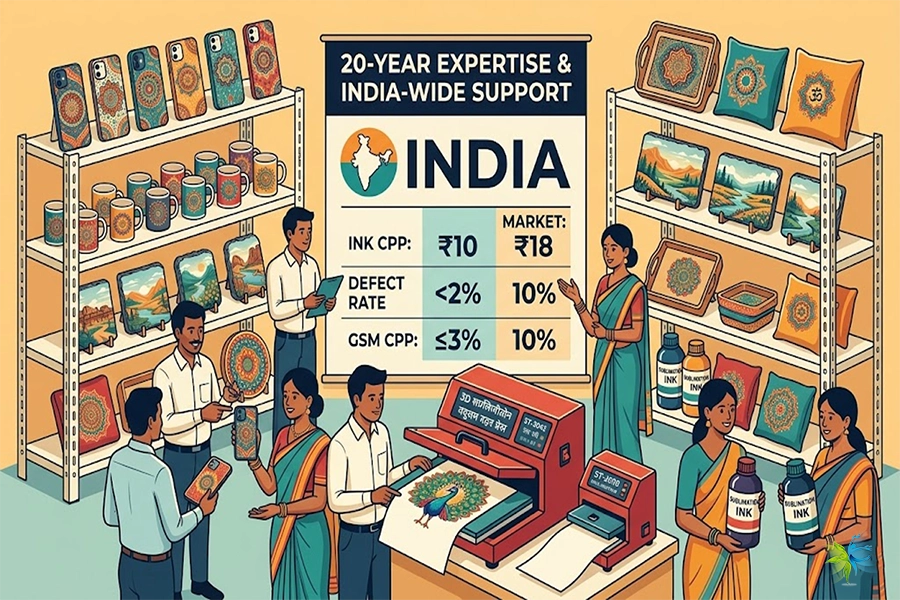 India 3D sublimation machine guide