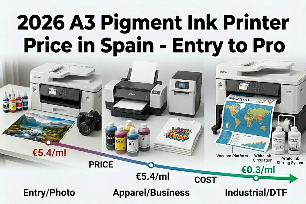 A3 Pigment Ink Printer Price in Spain