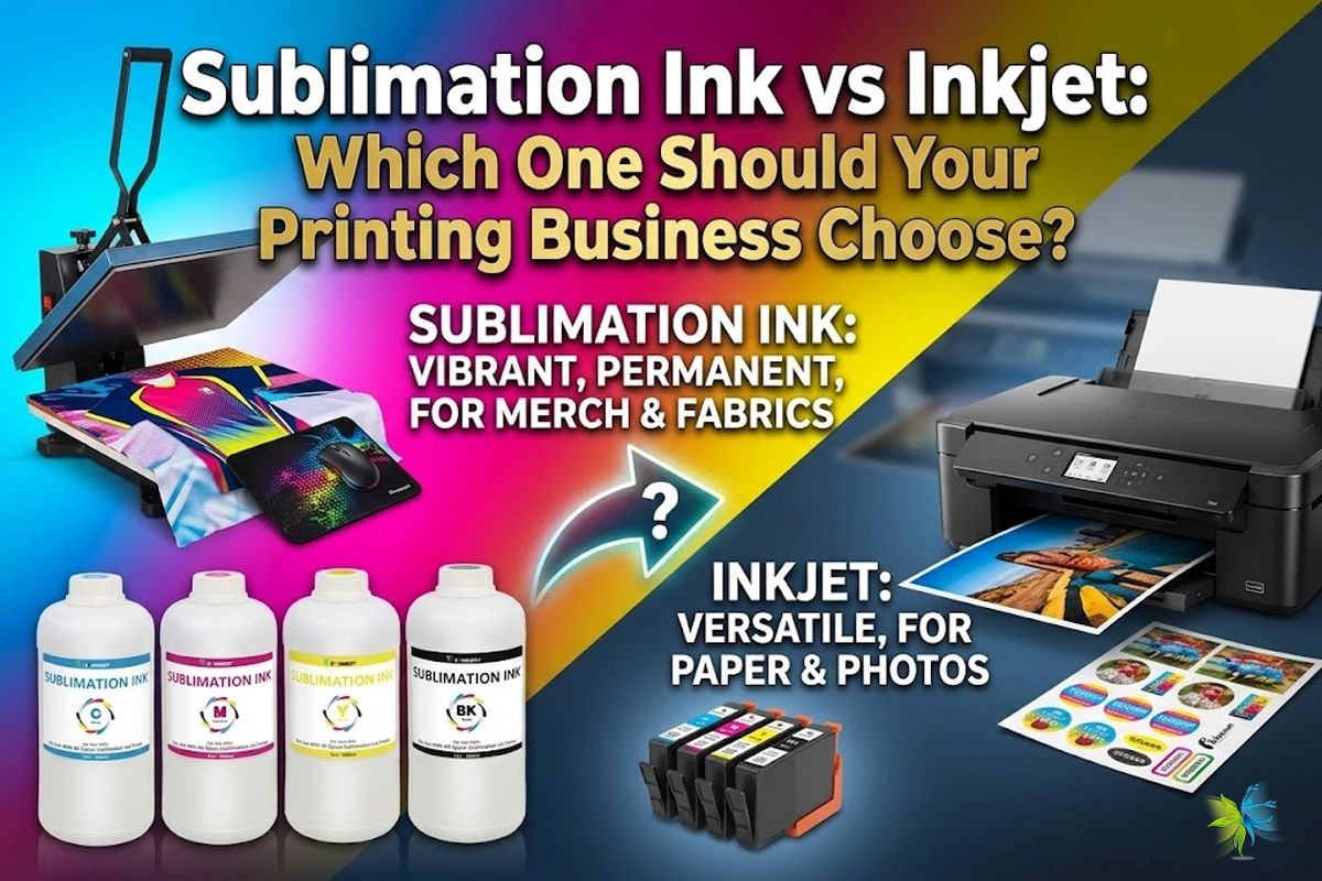 Sublimation Ink vs. Inkjet: Which One Should Your Printing Business Choose?