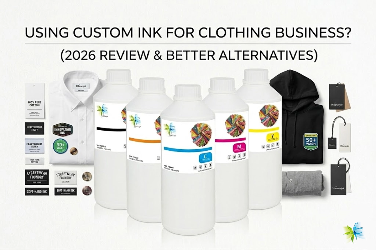 using custom ink for clothing business