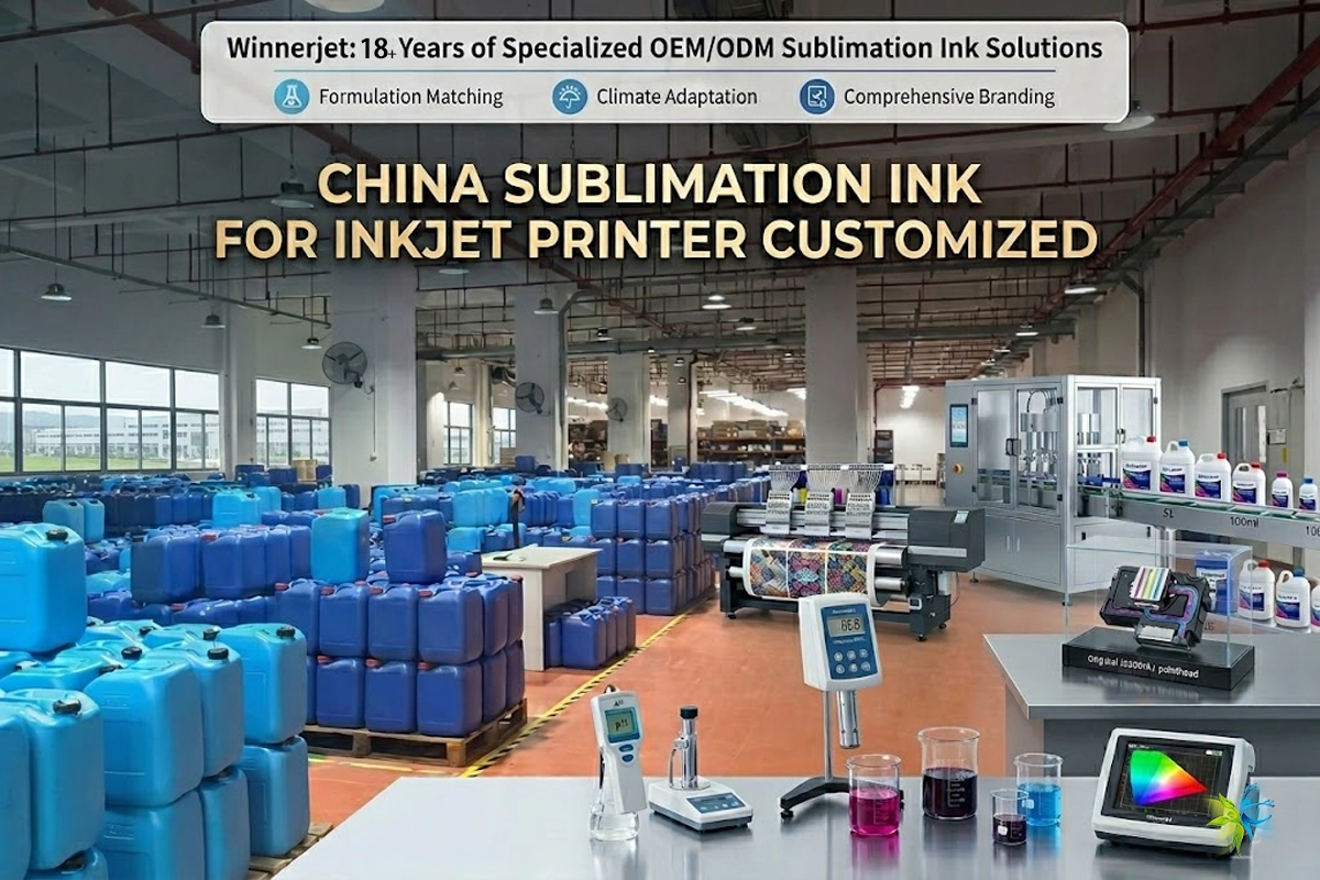 Winnerjet R&D laboratory creating customized sublimation ink in China since 2008