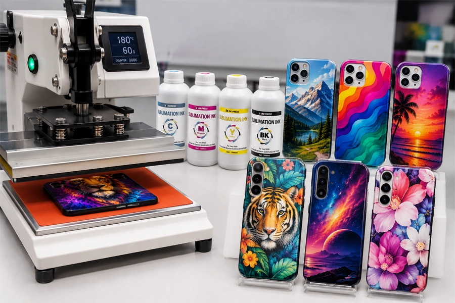 Professional Phone Case Printing with High-Density Ink