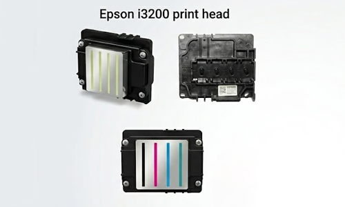 Diagram of the Epson i3200 printhead