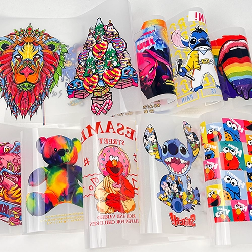Results of DTF ink printing