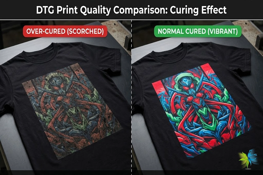 calibrating heat press temperature for dtg printing