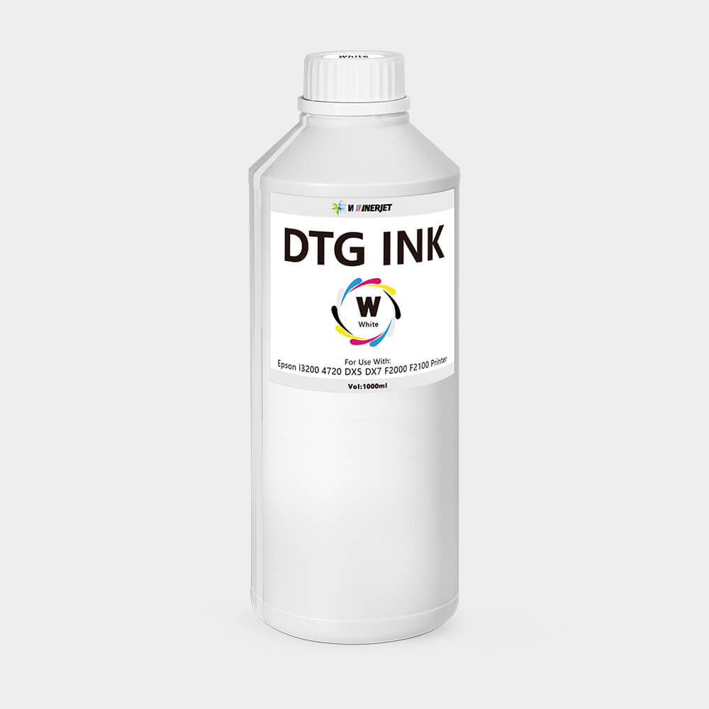 white dtg ink