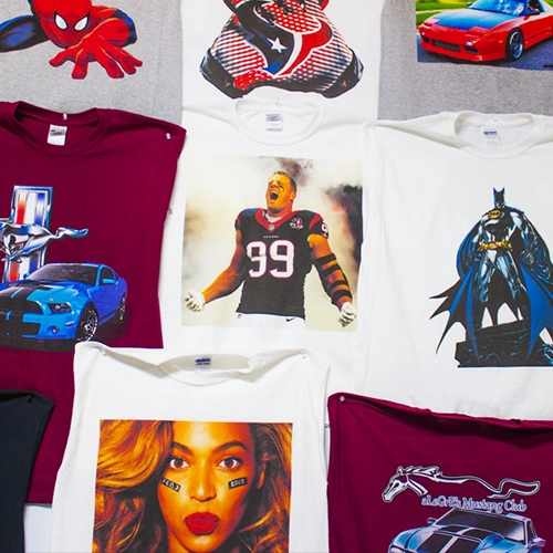 Bulk T-shirt Customization