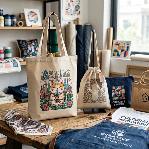 Creative Merchandise and Canvas Bags