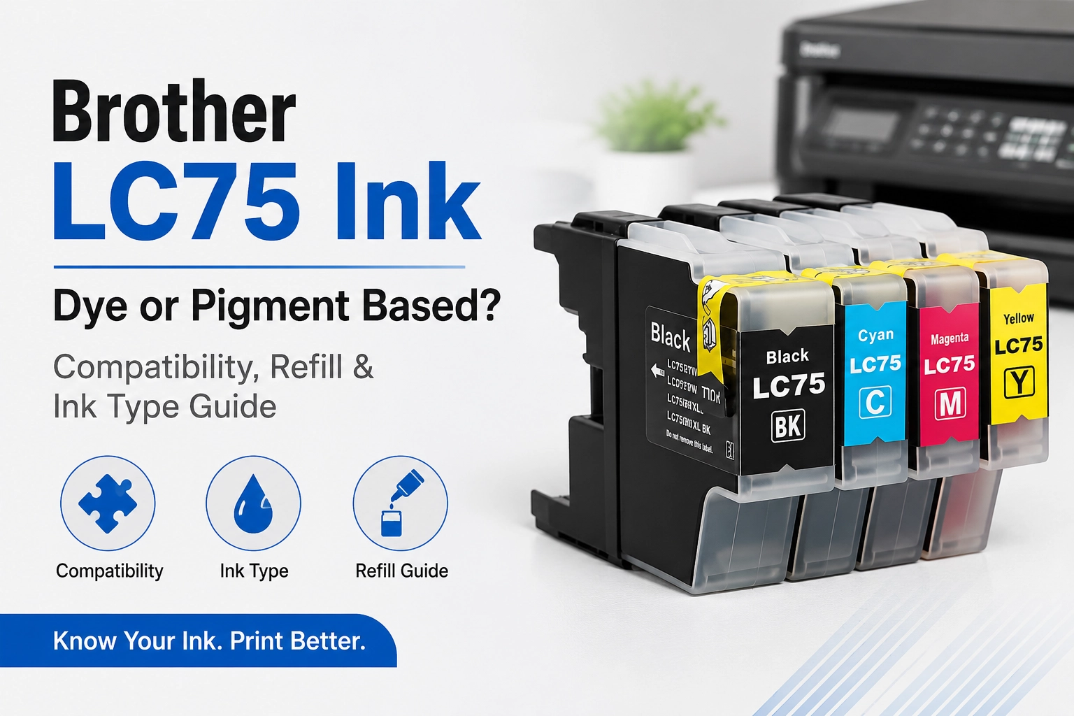 brother lc75 ink dye based ink