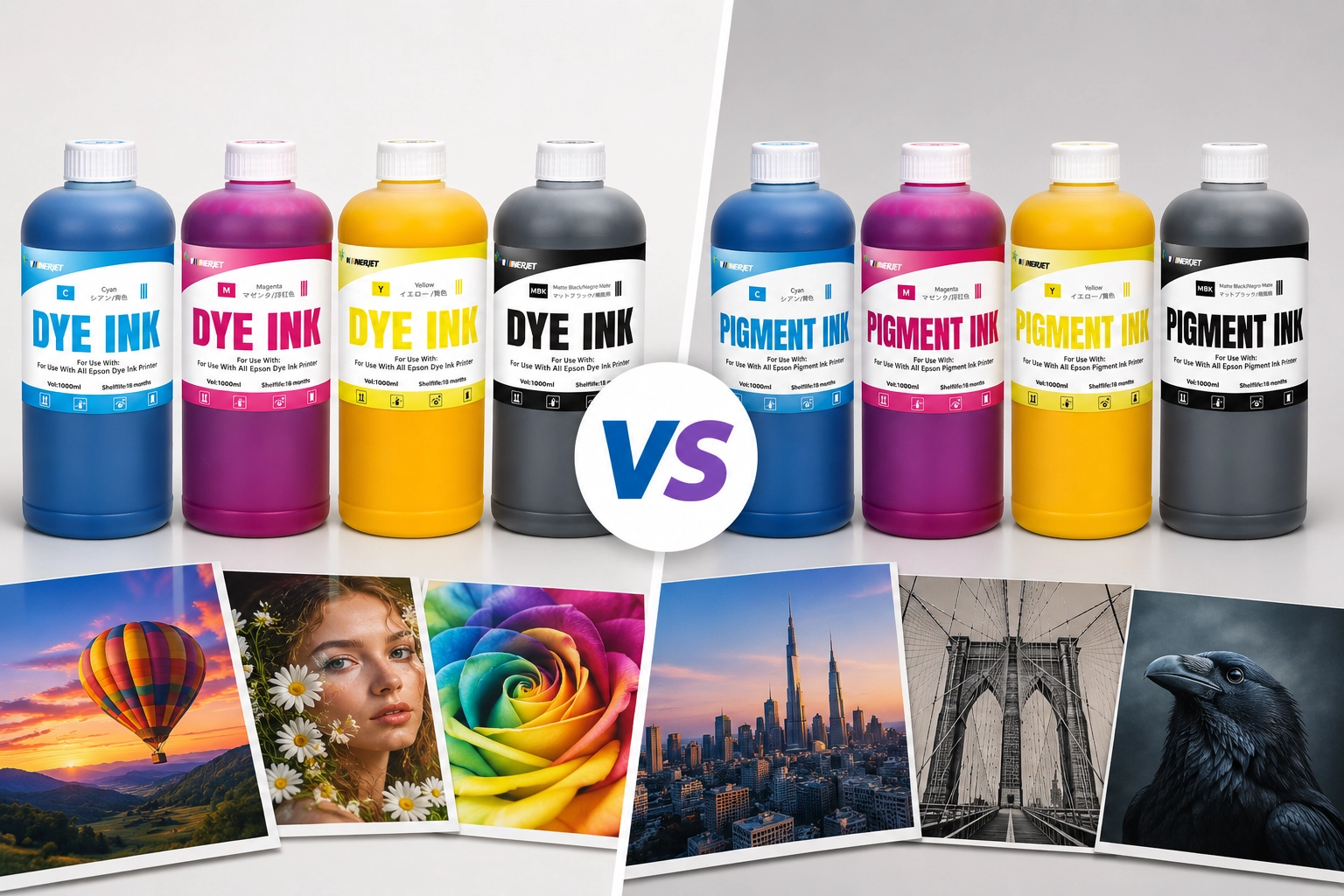 is dye or pigment ink better