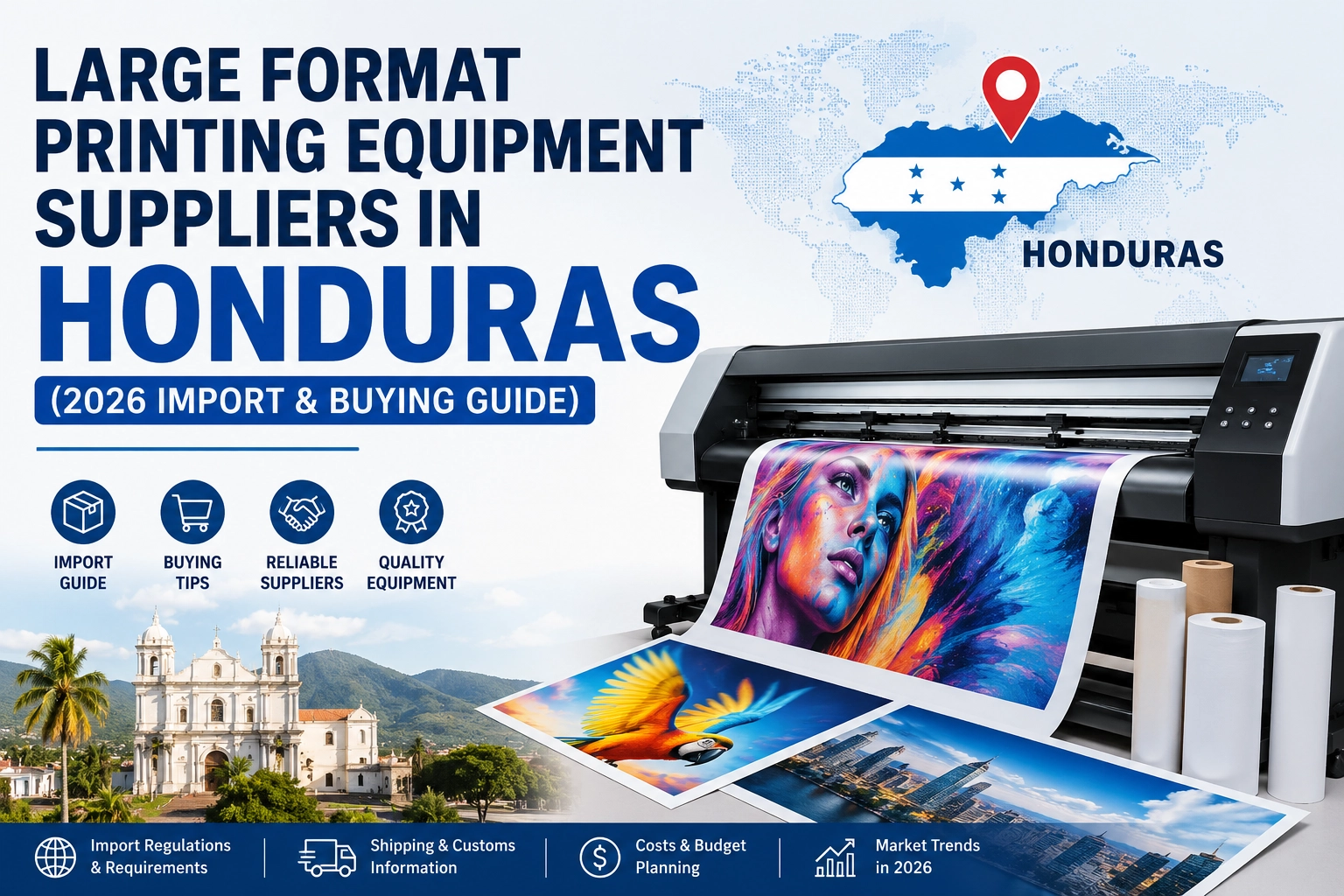 large format printing equipment suppliers in honduras