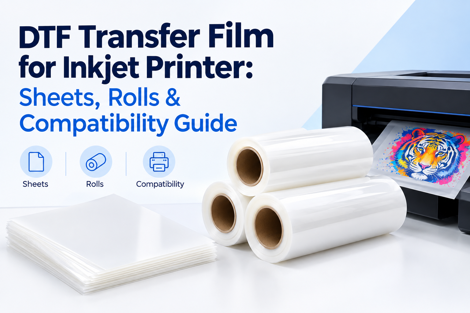 DTF Transfer Film for Inkjet Printer