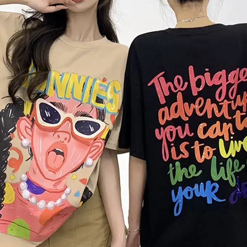 DTG printing on black fabric