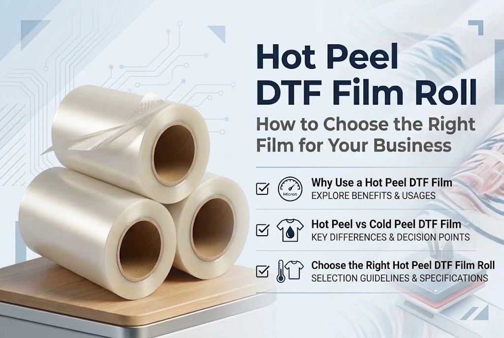 Hot Peel DTF Film Roll