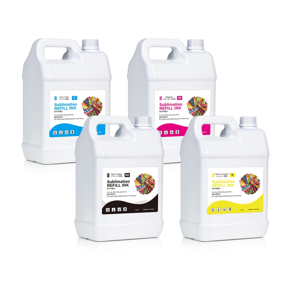 5L Sublimation Ink Configuration