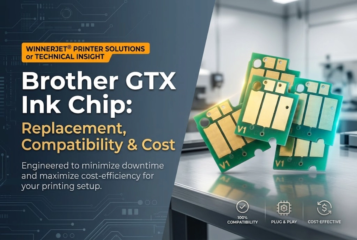 brother gtx ink chip