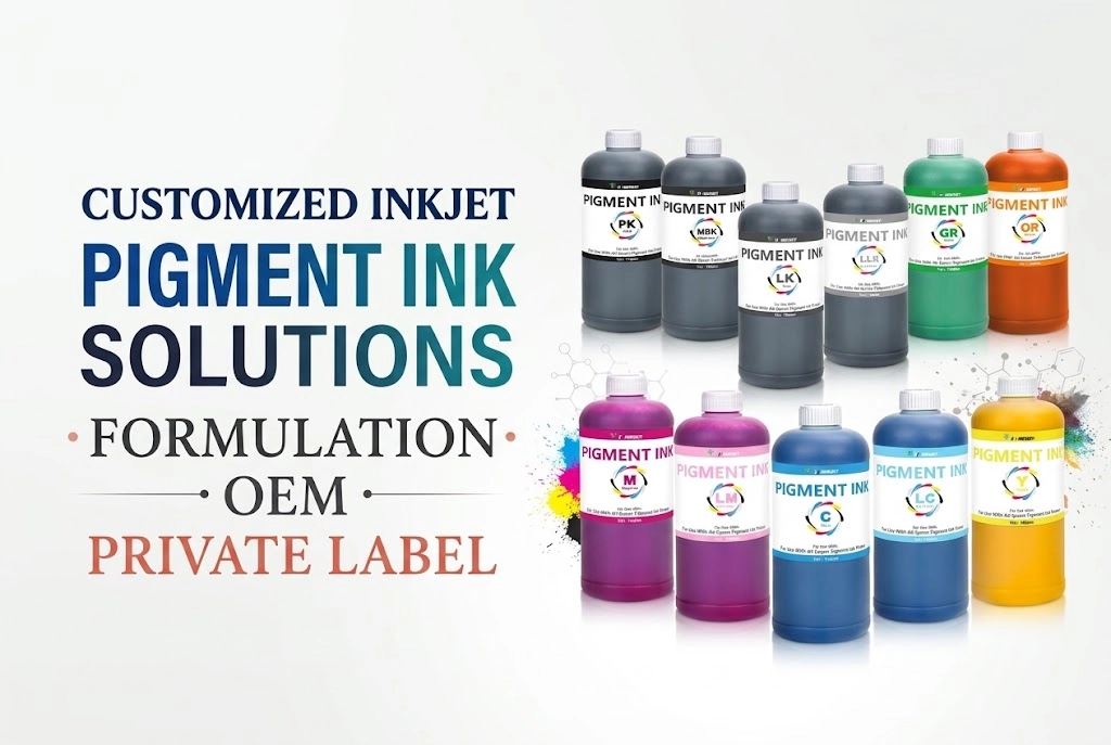 customized inkjet pigment ink